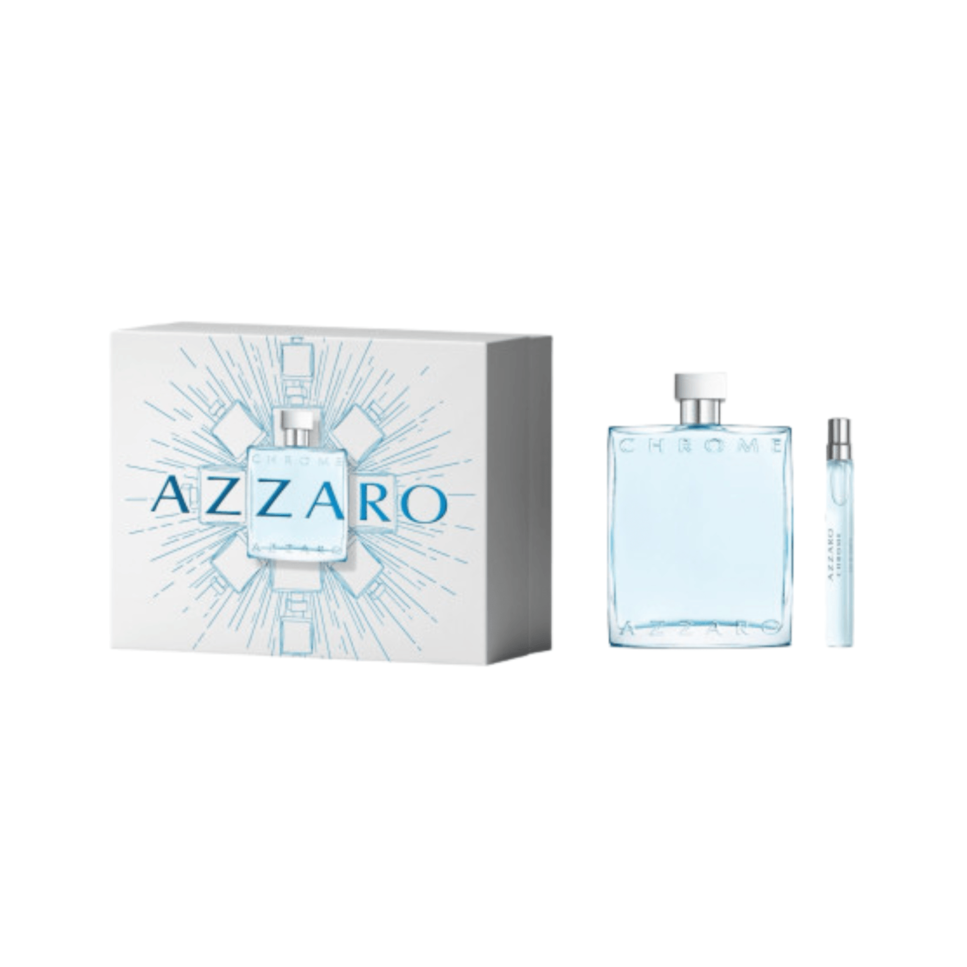 Azzaro Chrome Gift Set Set 1 3614274411133