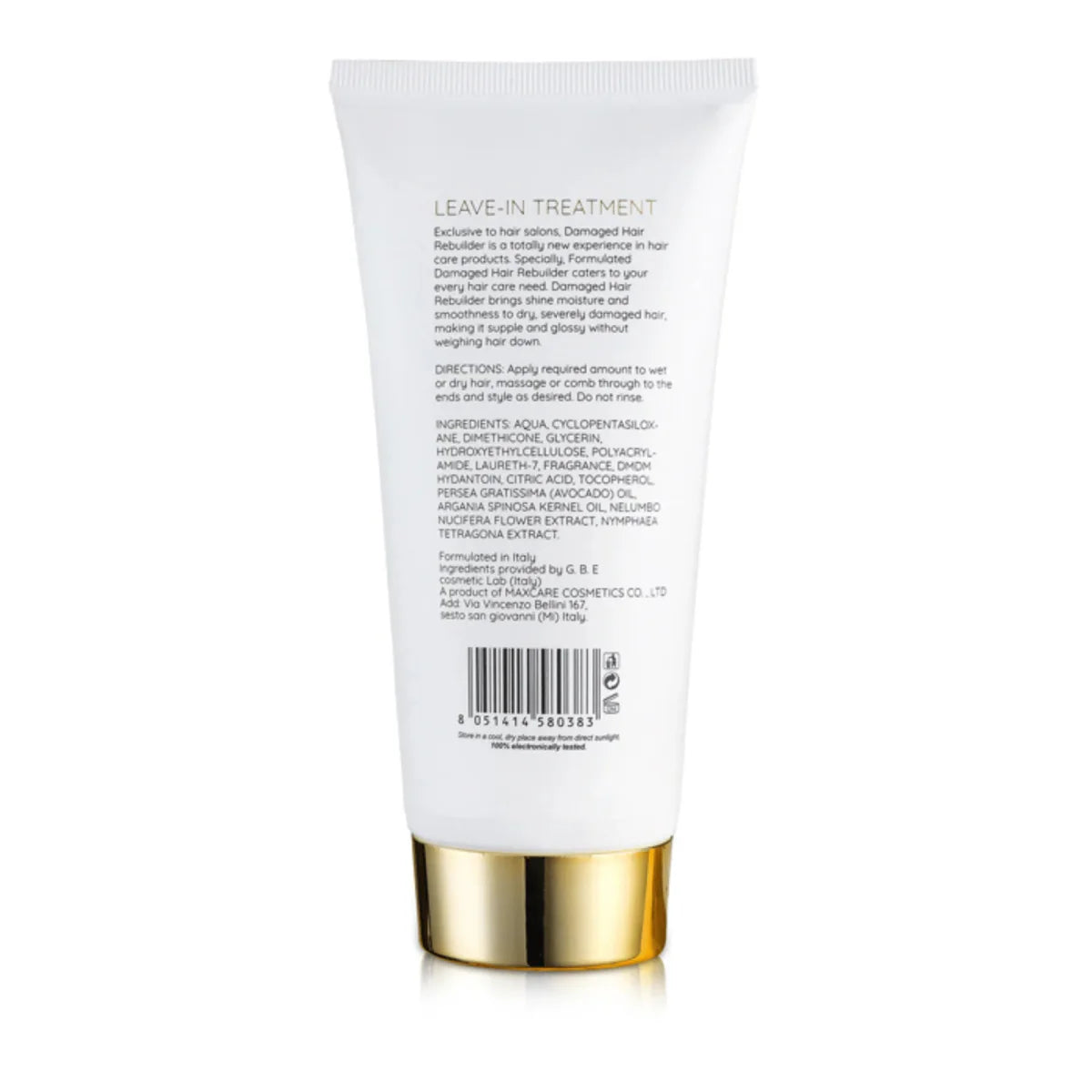 MaxCare MaxCare Damaged Hair Rebuilder Leave - In Treatment Hair Treatment 200ml 8051414580383